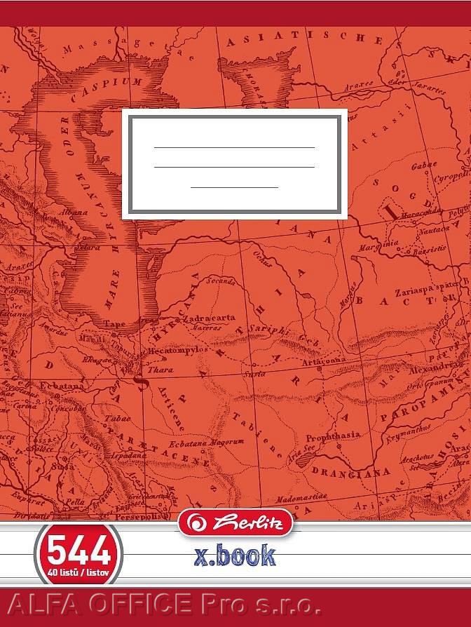 Sešit školní Herlitz Premium 544 - A5 / linka / 40 listů