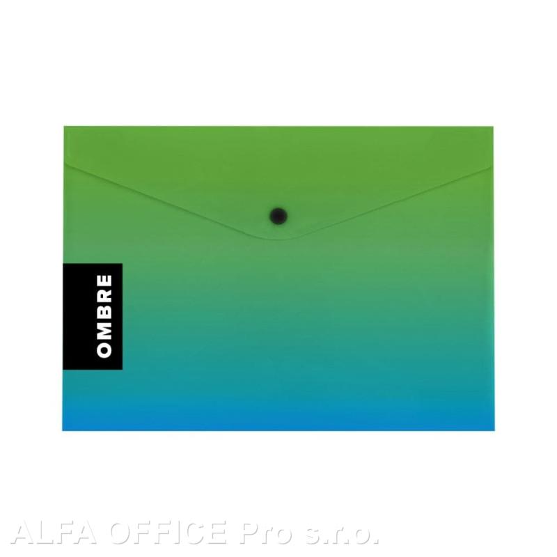 Desky s drukem A4 OMBRE - zelená