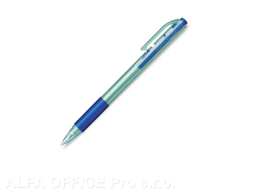 Kuličkové pero jednorázové Luxor Eco Sprint Grip - modrá