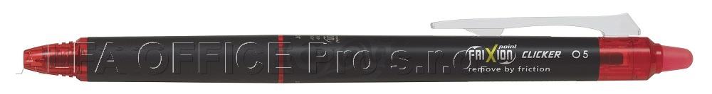 Roller Pilot FriXion Point Clicker 0,5 mm - červená