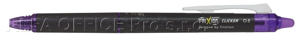 Roller Pilot FriXion Point Clicker 0,5 mm - fialová