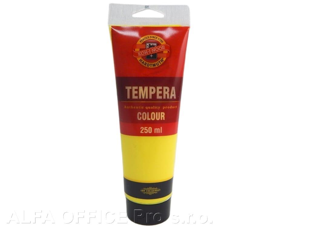 Temperová barva - žluť citrónová / tuba 250 ml