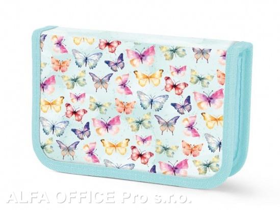 Penál jednopatrový - butterfly
