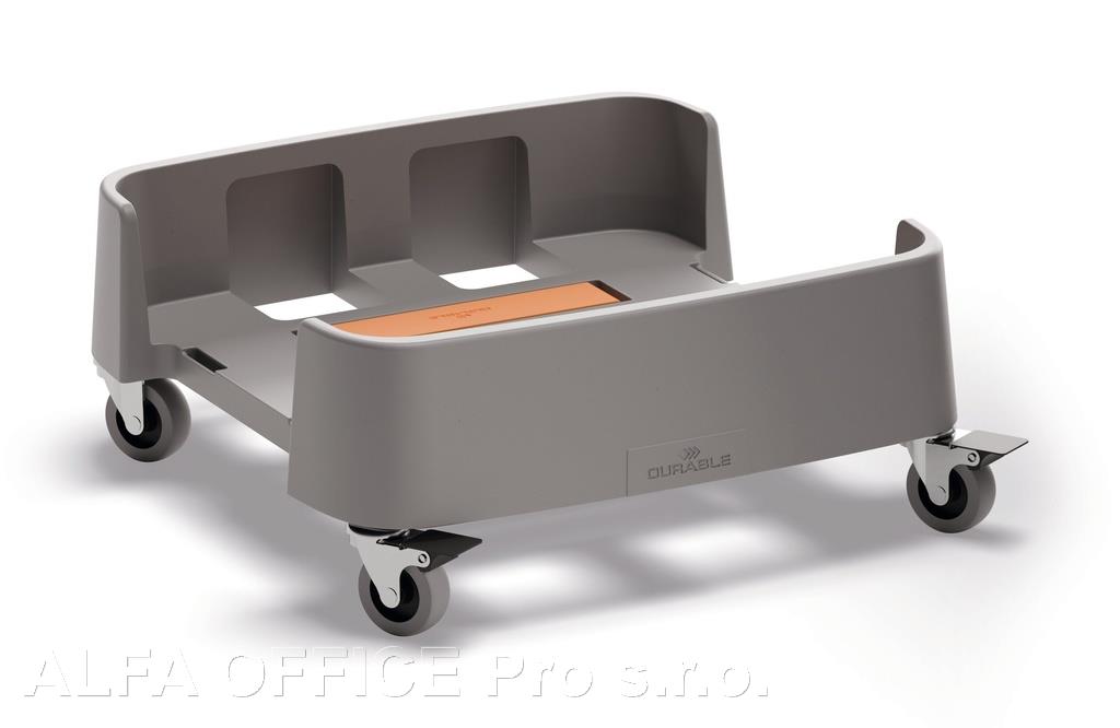 Vozík pro odpadkové koše Durabin rPP - 90 l