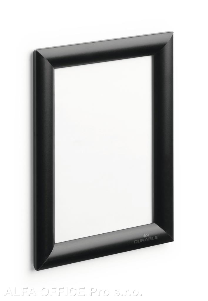 Rámeček hliníkový Durable A5 - černá