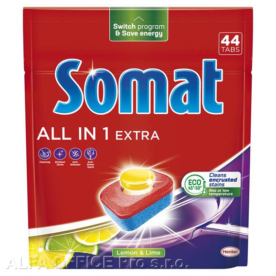 Tablety do myčky SOMAT All in 1 Extra - 44 ks