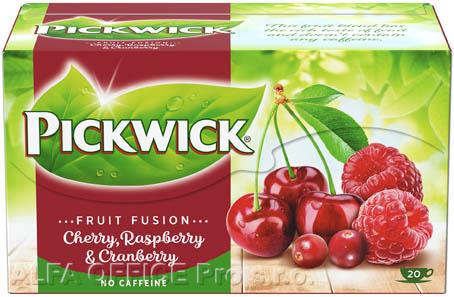 Čaj Pickwick ovocný - třešeň s malinami