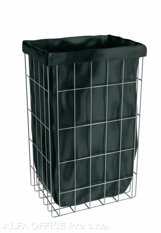 Koš na použité papírové ručníky - nerez / 47 litrů