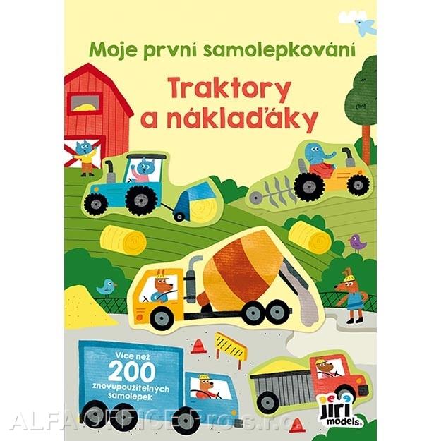 Samolepicí knížka První samolepkování - Traktory a náklaďáky