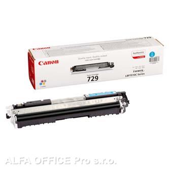 Canon originální toner CRG729, cyan, 1000str., 4369B002, Canon LBP-7010, 7018