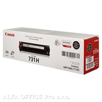 Canon originální toner CRG731H, black, 2400str., 6273B002, high capacity, Canon LBP-7100Cn