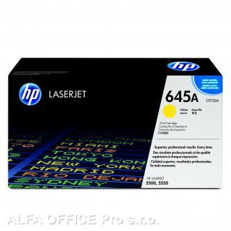 HP originální toner C9732A, yellow, 12000str., HP 645A, HP Color LaserJet 5500, N, DN, HDN