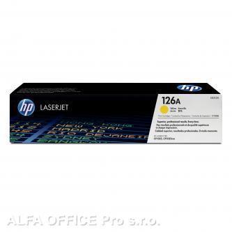 HP originální toner CE312A, yellow, 1000str., HP 126A, HP LaserJet Pro CP1025, 1025nw, MFP