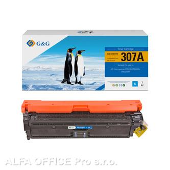  G&G kompatibilní toner s CE741A, cyan, 7300str., NT-CH741FC, HP 307A, pro HP Col 