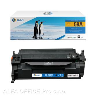 G&G kompatibilní toner s CF259A, black, 3000str., NT-PH259, HP 59A, POZOR bez či