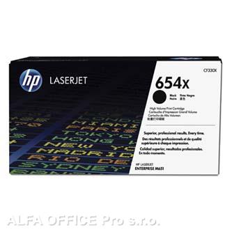 HP originální toner CF330X, black, 20500str., HP 654X, HP Color LaserJet Enterprise Flow M