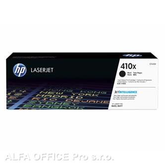 HP originální toner CF410X, black, 6500str., HP 410X, high capacity, HP LJ Pro M452, LJ Pr