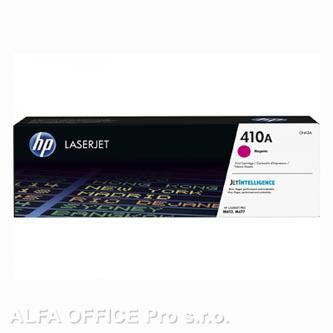 HP originální toner CF413A, magenta, 2300str., HP 410A, HP LJ Pro M452, LJ Pro MFP M477, 6