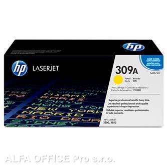 HP originální toner Q2672A, yellow, 4000str., HP 309A, HP Color LaserJet 3500, N, 3550, N,