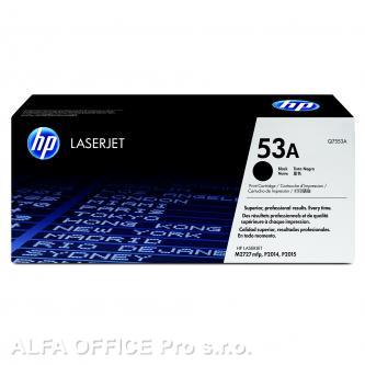 HP originální toner Q7553A, black, 3000str., HP 53A, HP LaserJet P2010, P2015