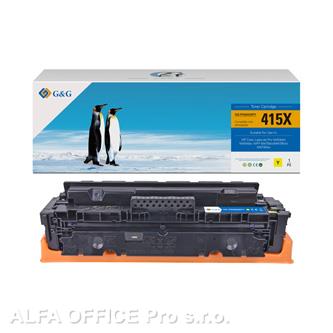  G&G kompatibilní toner s W2032X, yellow, 6000str., NT-PH2032XFY, HP 415X, high c 