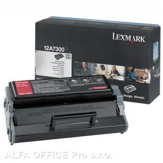  Lexmark originální toner 12A7300, black, 3000str., Lexmark E321, E323 