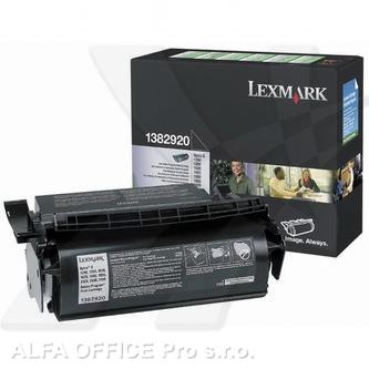  Lexmark originální toner 1382920, black, 7500str., return, Lexmark Optra S 1250, 