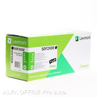  Lexmark originální toner 50F2X0E, black, 10000str., extra high capacity, Lexmark 