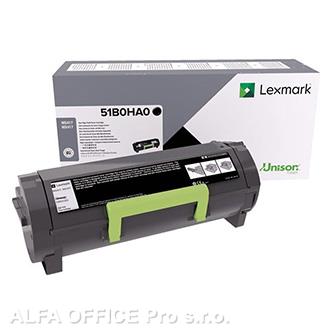  Lexmark originální toner 51B0HA0, black, 8500str., high capacity, Lexmark MS417d 