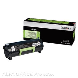  Lexmark originální toner 51F2H0E, black, 5000str., return, high capacity, Lexmar 