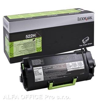  Lexmark originální toner 52D2H00, black, 25000str., 522H, return, Lexmark MS810, 
