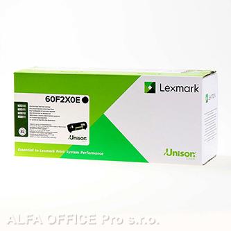  Lexmark originální toner 60F2X0E, black, 20000str., 602XE, return, extra high ca 