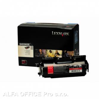  Lexmark originální toner 64036SE, black, 6000str., Lexmark T640, T642, T644 