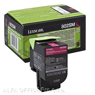  Lexmark originální toner 80C2SME, magenta, 2000str., Lexmark CX310dn, CX310n, CX 