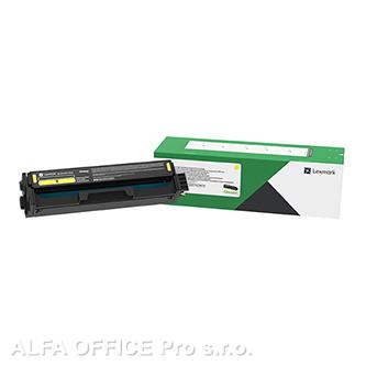  Lexmark originální toner C332HY0, yellow, 2500str., return, high capacity, Lexma 
