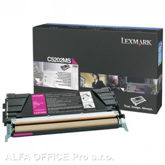  Lexmark originální toner C5202MS, magenta, 1500str., Lexmark C530 