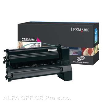  Lexmark originální toner C780A2MG, magenta, 6000str., Lexmark C780, C782 