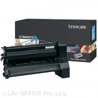  Lexmark originální toner C780H2CG, cyan, 10000str., Lexmark C780, C782, X782 