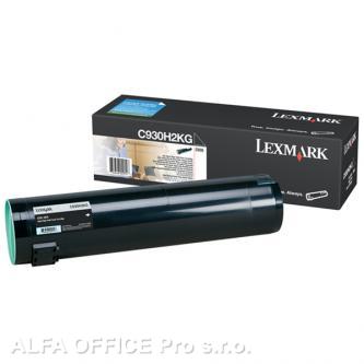 Lexmark originální toner C930H2KG, black, 38000str., Lexmark C930 