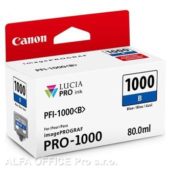 Canon originální ink 0555C001, blue, 4875str., 80ml, PFI-1000B, Canon imagePROGRAF PRO-100