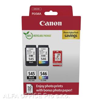 Canon originální ink PG-545/CL-546, 8287B008, black/color, 2x180str., 1x8, 1x9ml