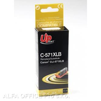 UPrint kompatibilní ink s CLI571BK XL, black, 810str., 11ml, C-571XLB, high capacity, pro 