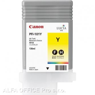 Canon originální ink PFI101Y, yellow, 130ml, 0886B001, Canon iPF-5000
