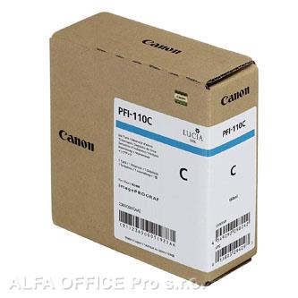 Canon originální ink PFI110C, cyan, 160ml, 2365C001, Canon imagePROGRAF TX-2000, TX-3000, 