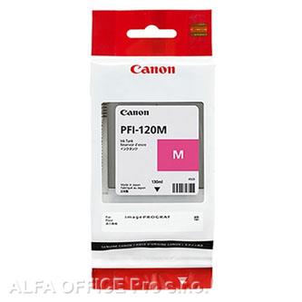 Canon originální ink PFI120M, magenta, 130ml, 2887C001, Canon TM-200, 205, 300, 305