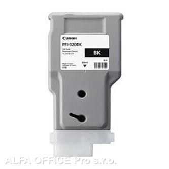 Canon originální ink PFI320BK, black, 300ml, 2890C001, Canon TM-200, 205, 300, 305