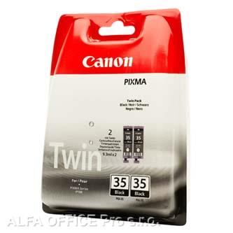 Canon originální ink PGI35BK, black, 2x191str., 1509B012, 2ks, Canon Pixma iP100