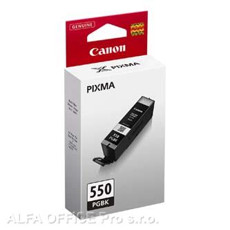 Canon originální ink PGI550BK, black, 15ml, 6496B001, Canon Pixma 7250, MG5450, MG6350, MG