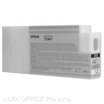 Epson originální ink C13T596700, light black, 350ml, Epson Stylus Pro 7900, 9900
