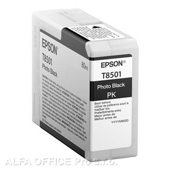 Epson originální ink C13T850100, photo black, 80ml, Epson SureColor SC-P800